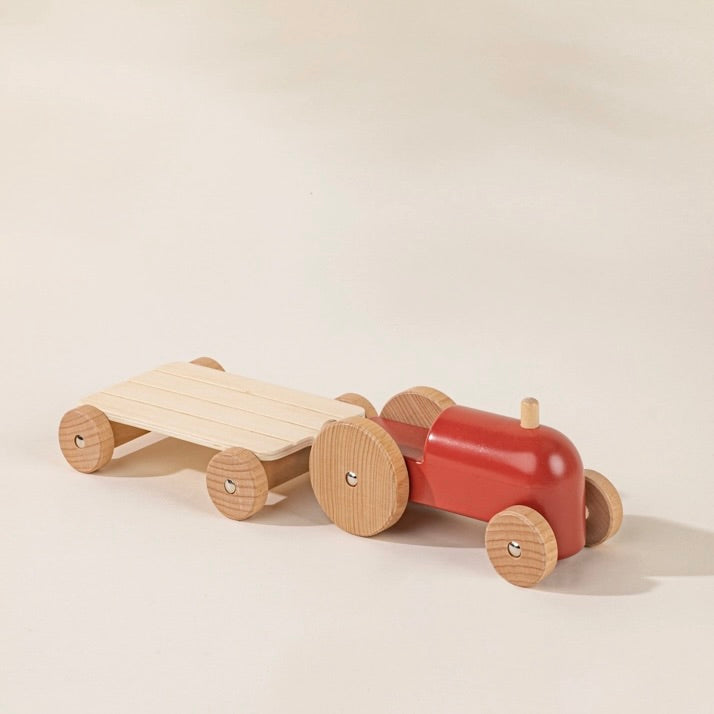 Wooden Farm Tractor