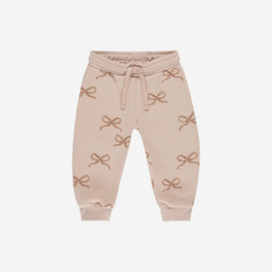 Jogger Sweatpant Bows | Rylee + Cru