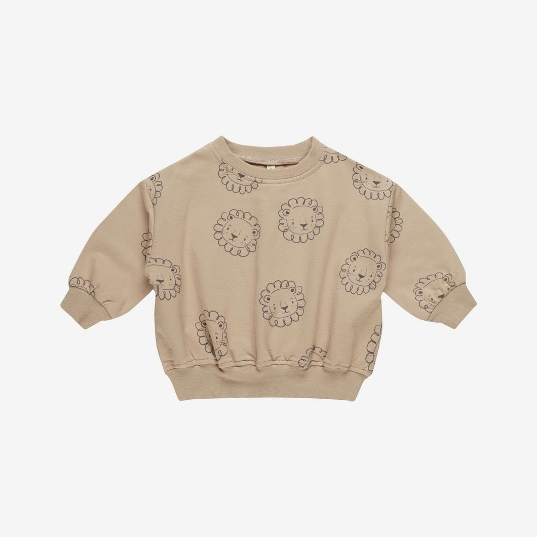 Relaxed Sweatshirt Lions | Quincy Mae