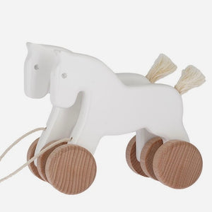 Bajo Double Horse Pull Toy