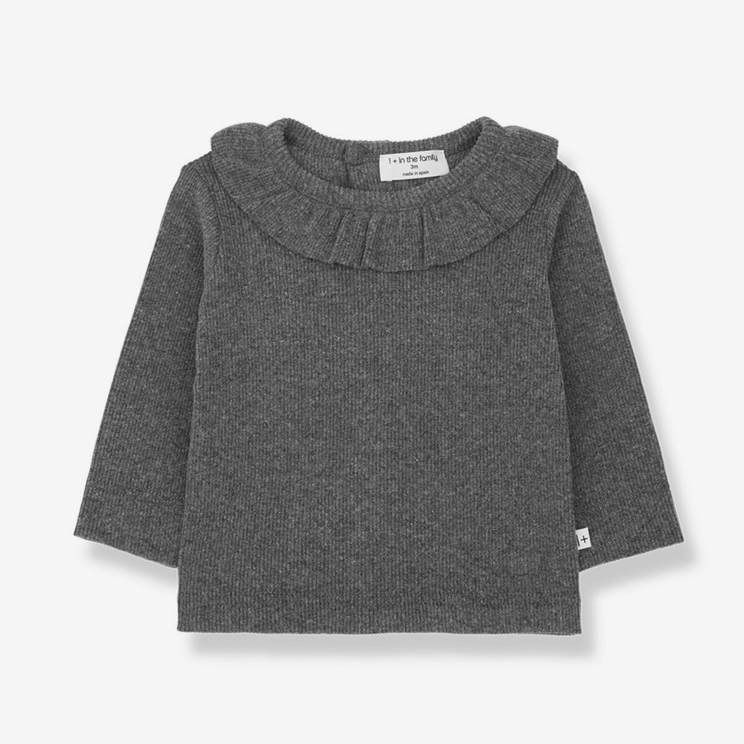 Anna Collar Blouse Grey | 1+ in the Family