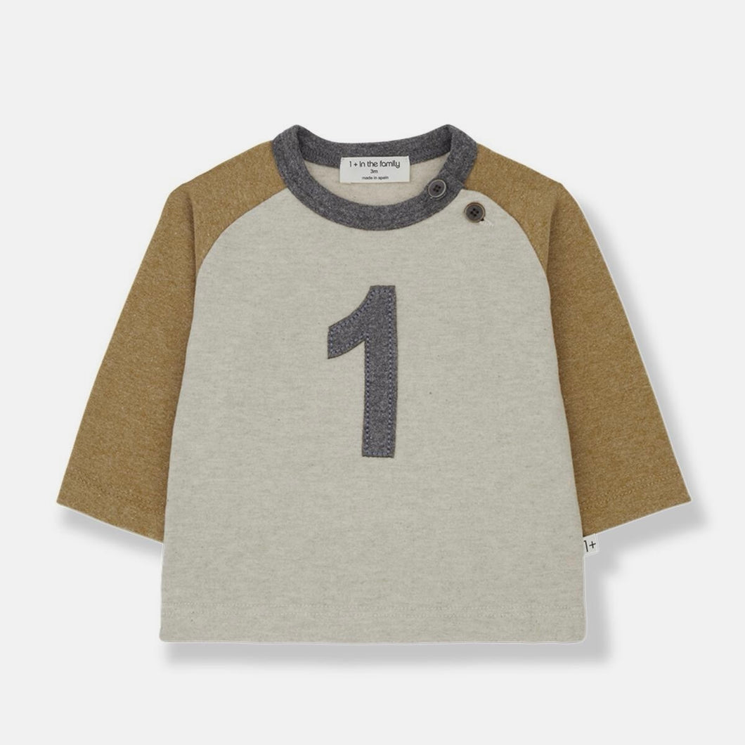 Genar Number 1 T-Shirt Ochre | 1+ in the Family