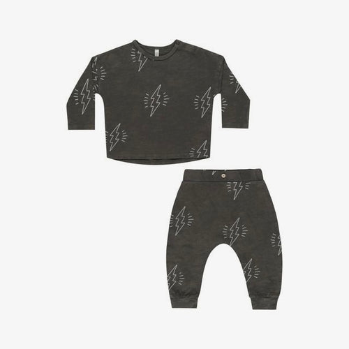 Long Sleeve + Pant Set Bolts | Rylee + Cru