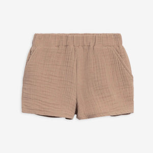 Jude Muslin Short Truffle | Colored Organics