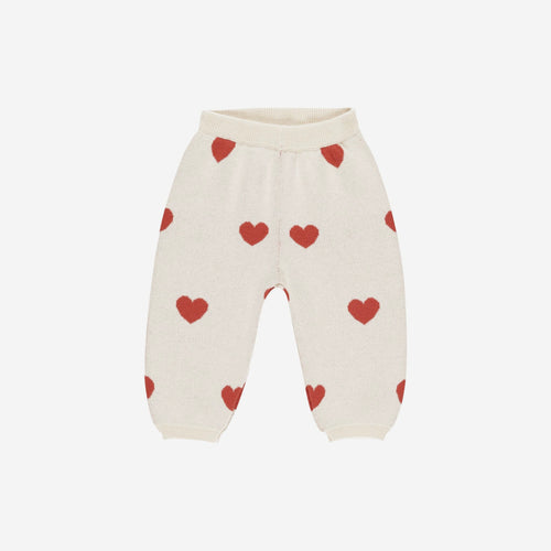 Heart Knit Pants | Quincy Mae